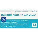 IBU 400 akut-1A Pharma Filmtabletten 20 St (артикул 2013219) 