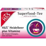 H&S Heidelbeer plus Vitamine Filterbeutel 20X2.5 g (артикул 13901354) 
