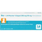 IBU-1A Pharma Grippal 200 mg/30 mg Filmtabletten 20 St (артикул 14141365) 