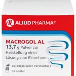 MACROGOL AL 13,7 g Plv.z.Her.e.Lsg.z.Einnehmen 50 St (артикул 9474113) 