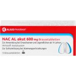 NAC AL akut 600 mg Brausetabletten 10 St (артикул 724784) 