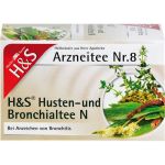 H&S Husten- und Bronchialtee N Filterbeutel 20X2.0 g (артикул 3796790) 